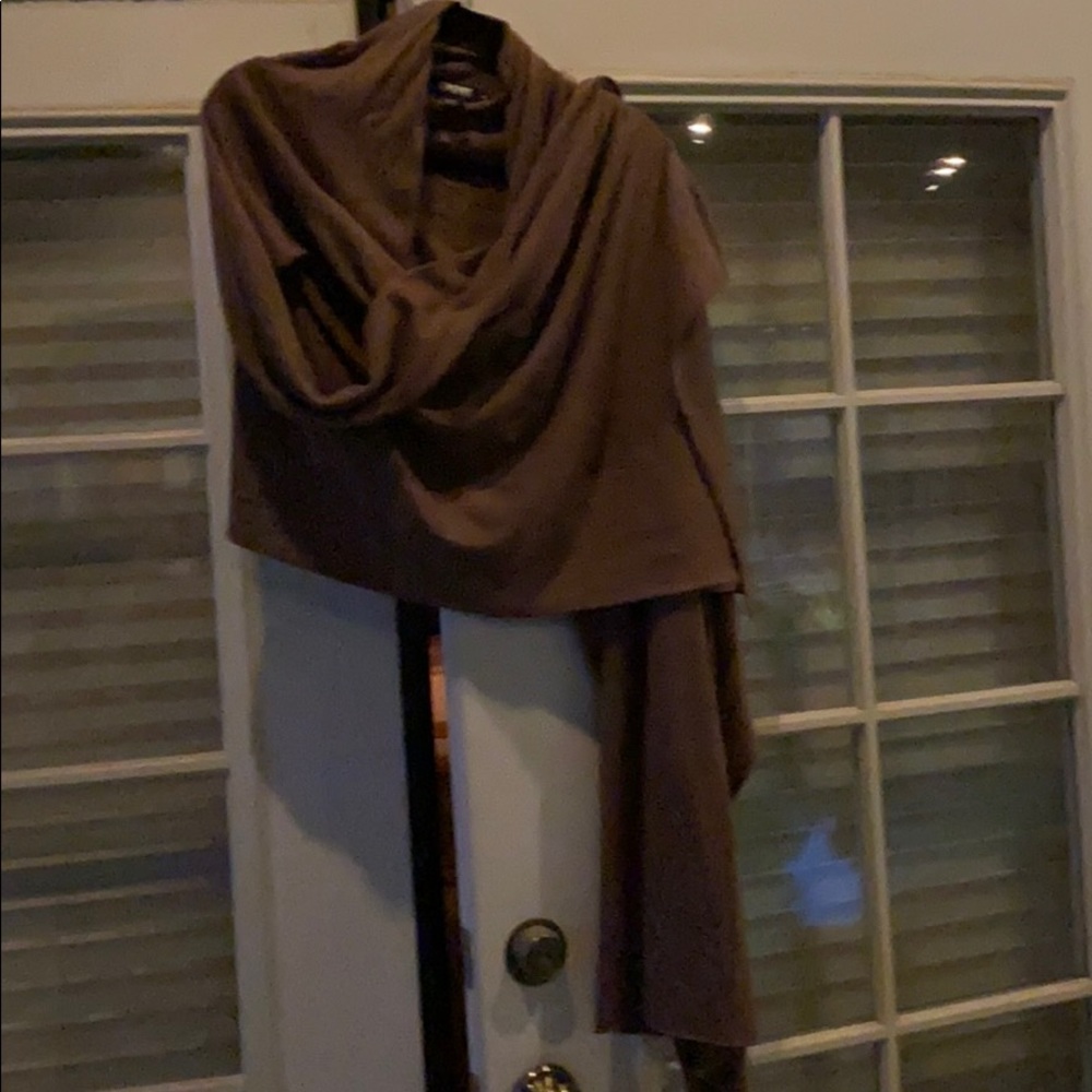 DKNY  Cashmere and silk cardigan wrap